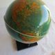 globe earth / black plastic base