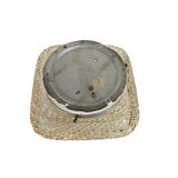 Glashutte Limburg - Tynell style - ceiling lamp - amber - 3rd quarter 20th