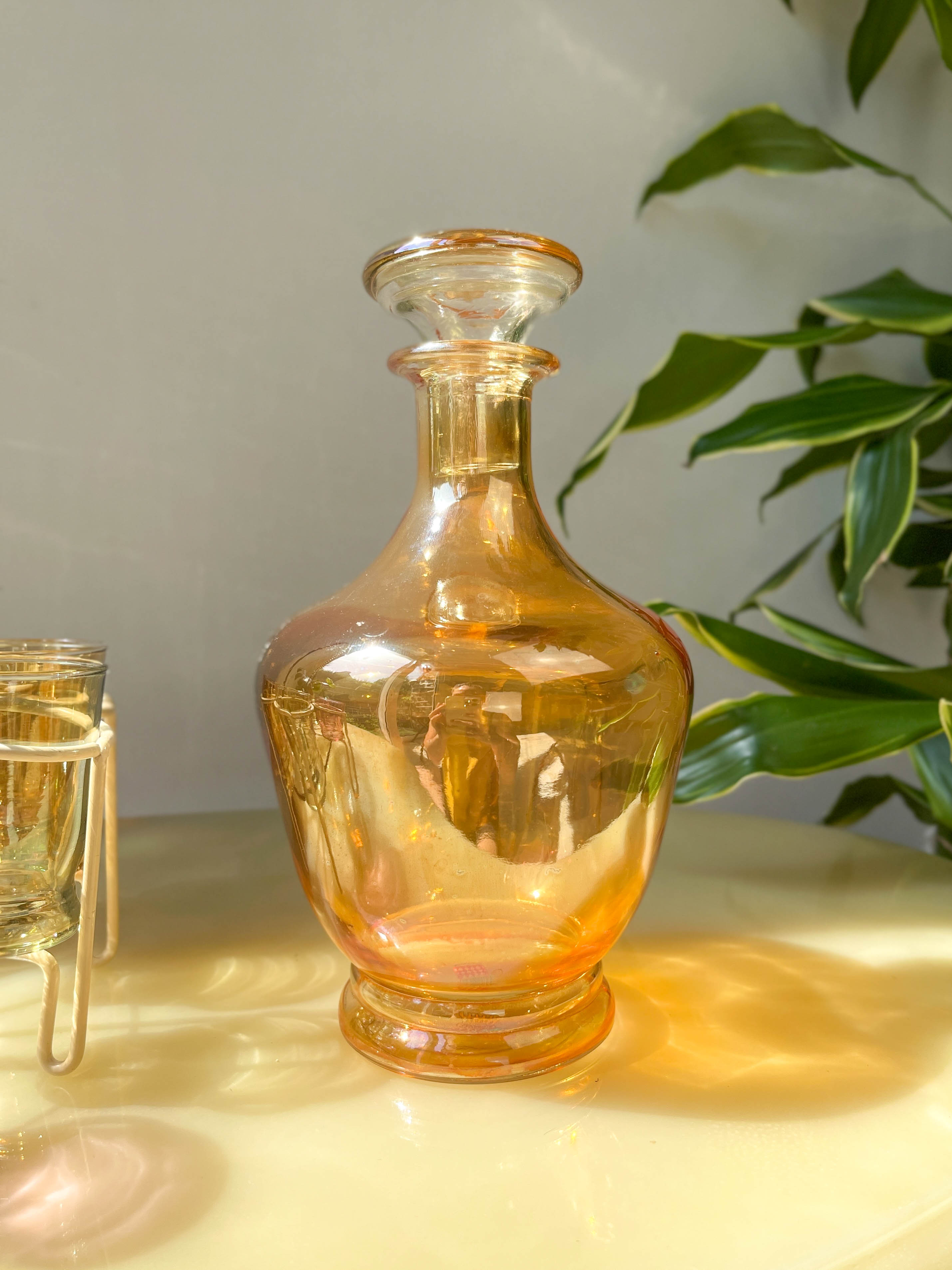 Aperitif service, cooked wine, port or liqueur Verrerie de Monaco