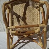 Child rattan chair