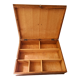 Old oak sewing box