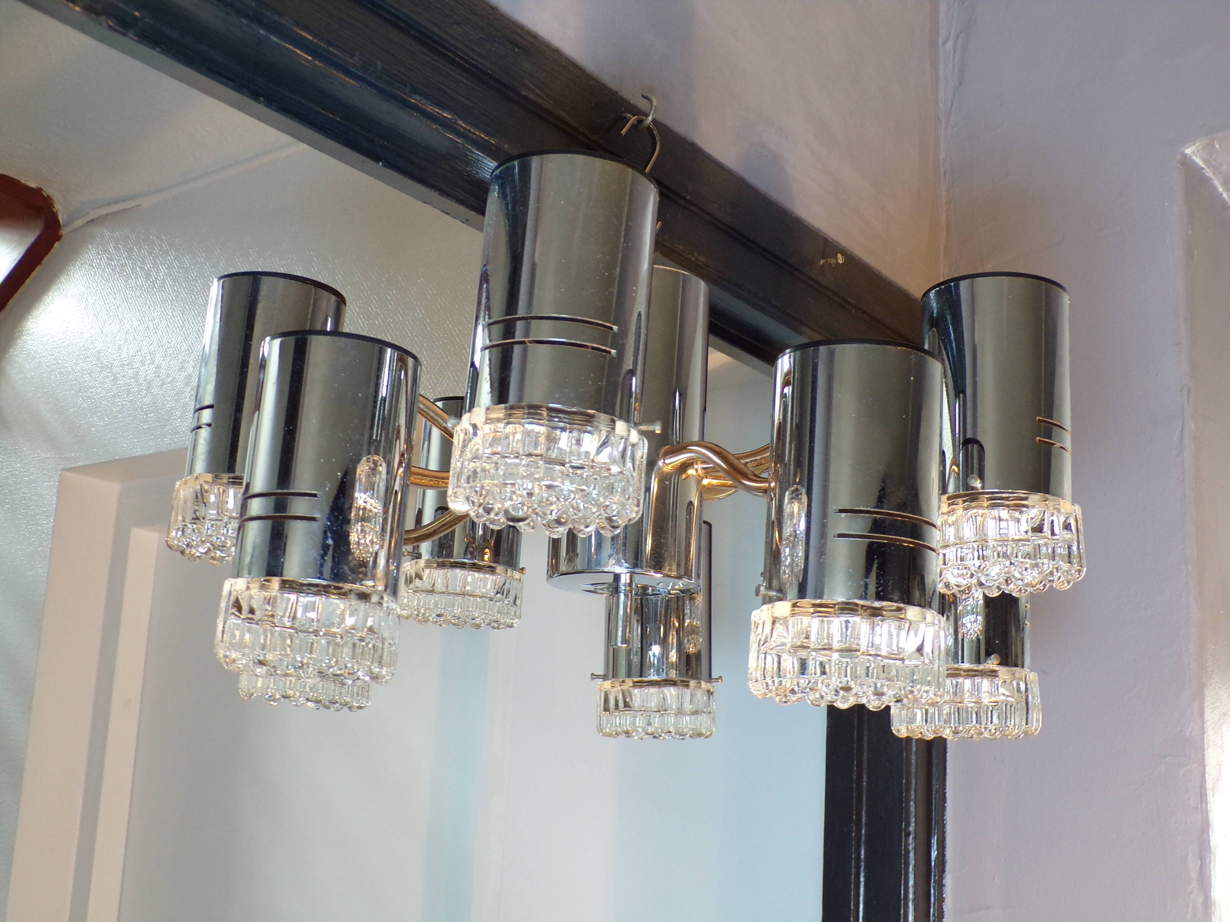 Sciolari house chandelier 10 lights