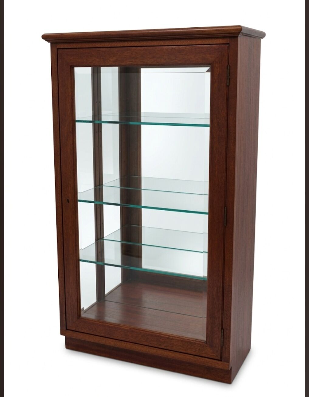 Mahogany display cabinet 20th century