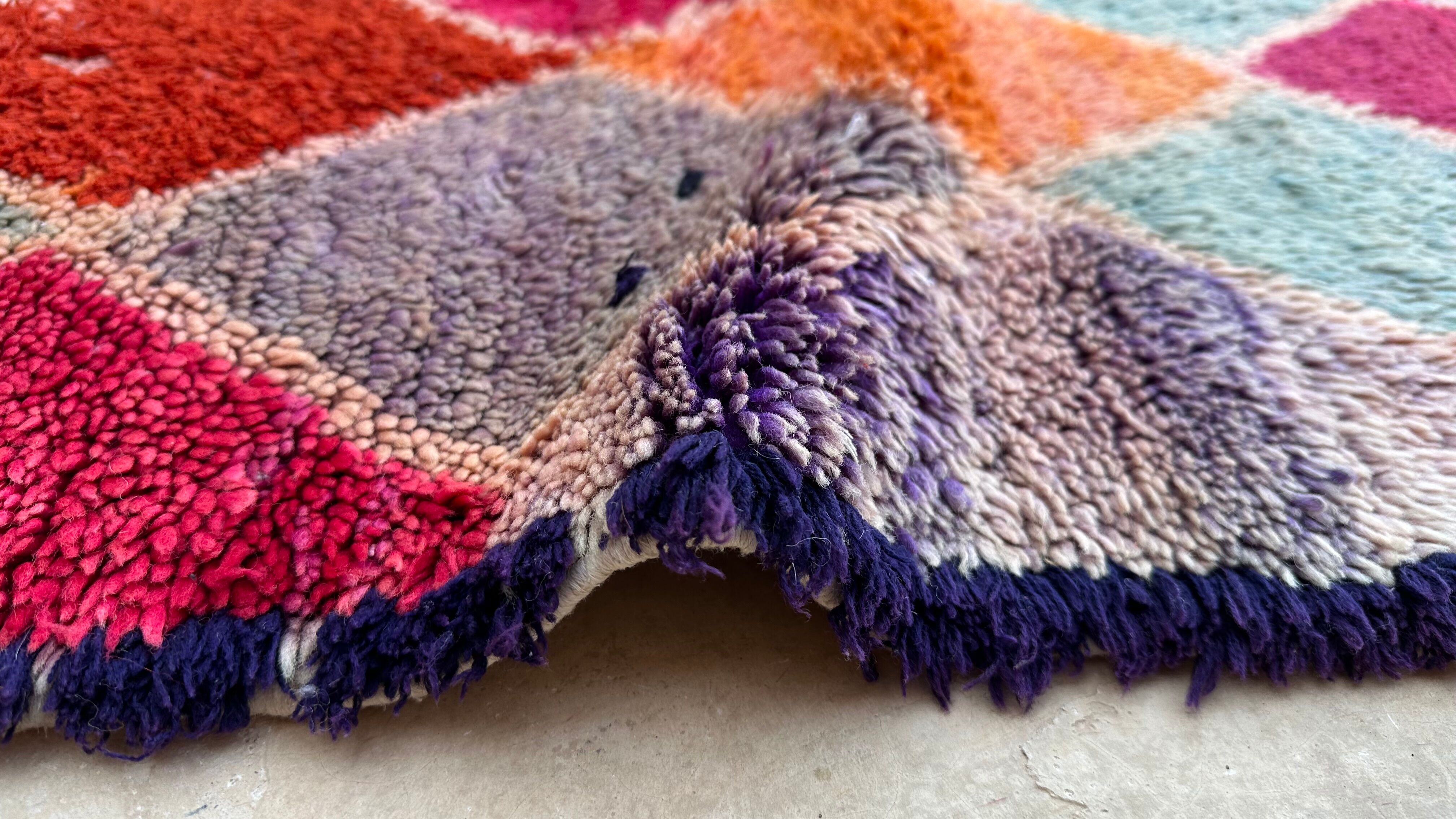 Moroccan carpet - 76 x 183 cm