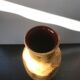 Vase st clément ref 9218 céramique beige France vintage