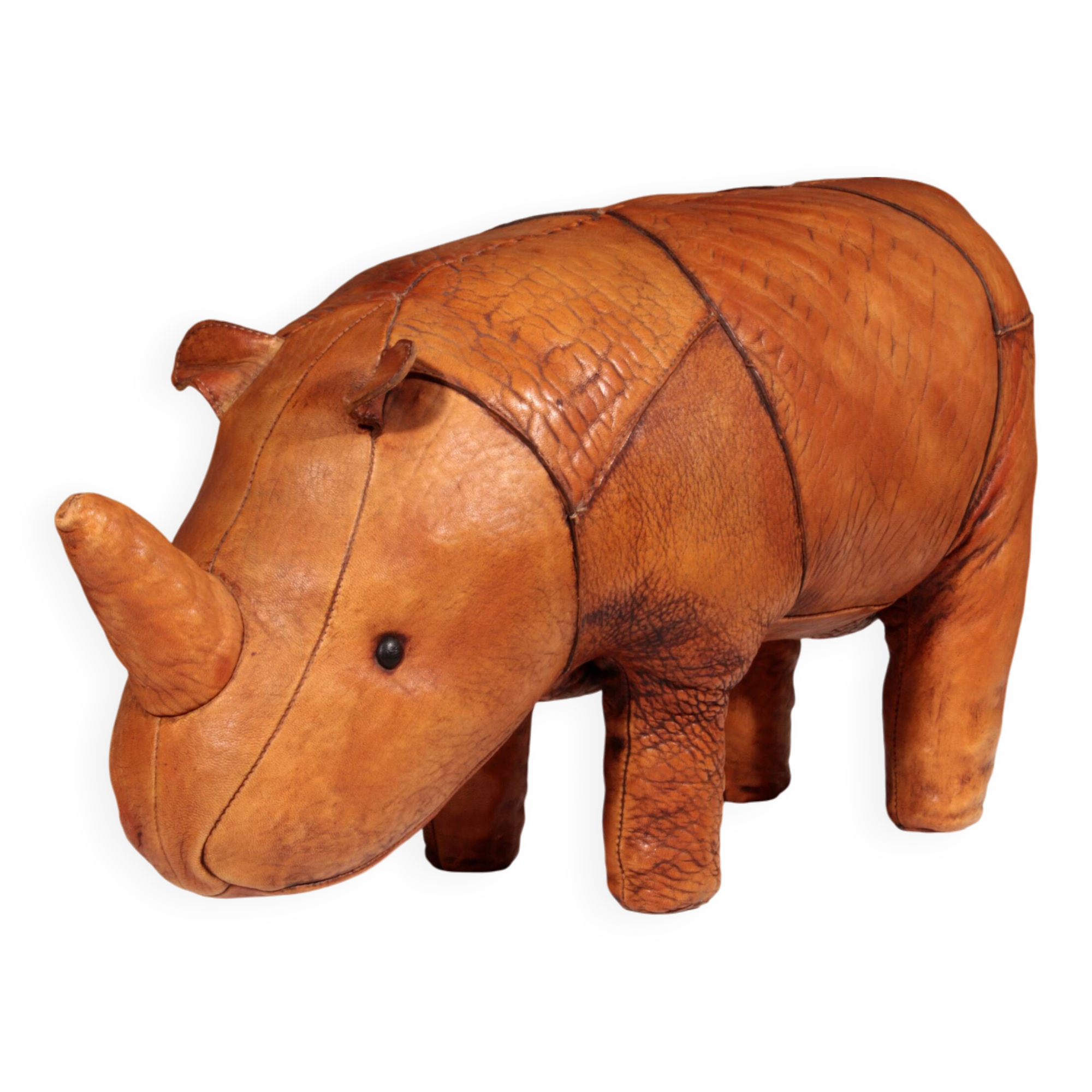 Dimitri Omersa footstool Model rhino made in England,1960