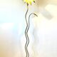 Lampadaire italien à tête de fleur vers 1970