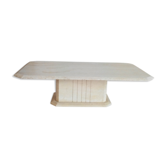 Table basse en travertin