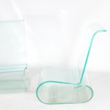 Pair of altuglass chairs