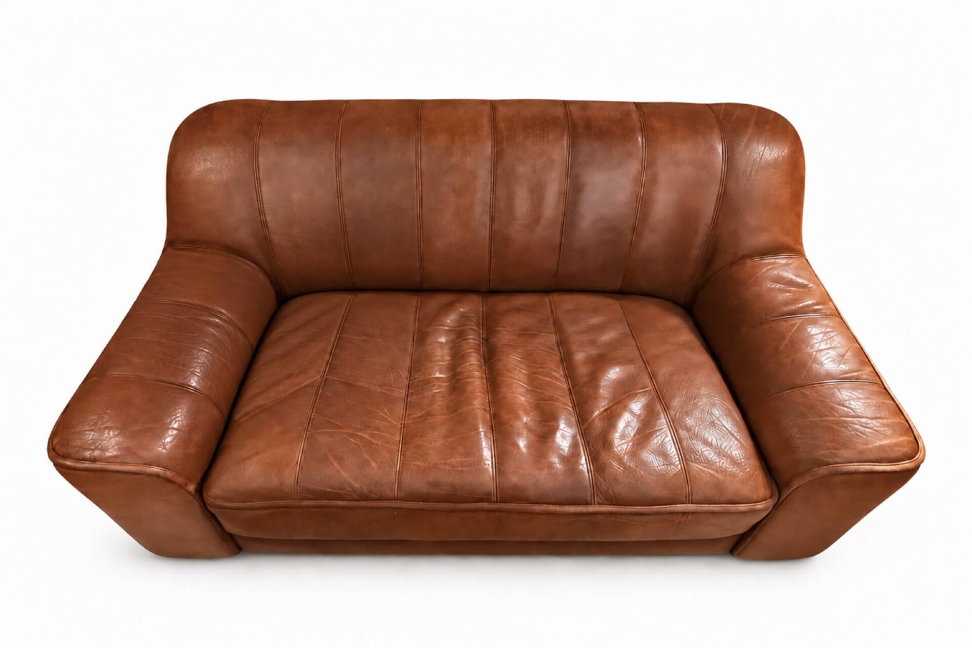 DS 44 Seating Set in Buffalo Leather in Leather and Marble from de Sed