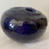 Vase en raku vintage