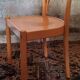 Fauteuil de bureau bois 80's
