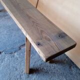 165 cm solid wood bench