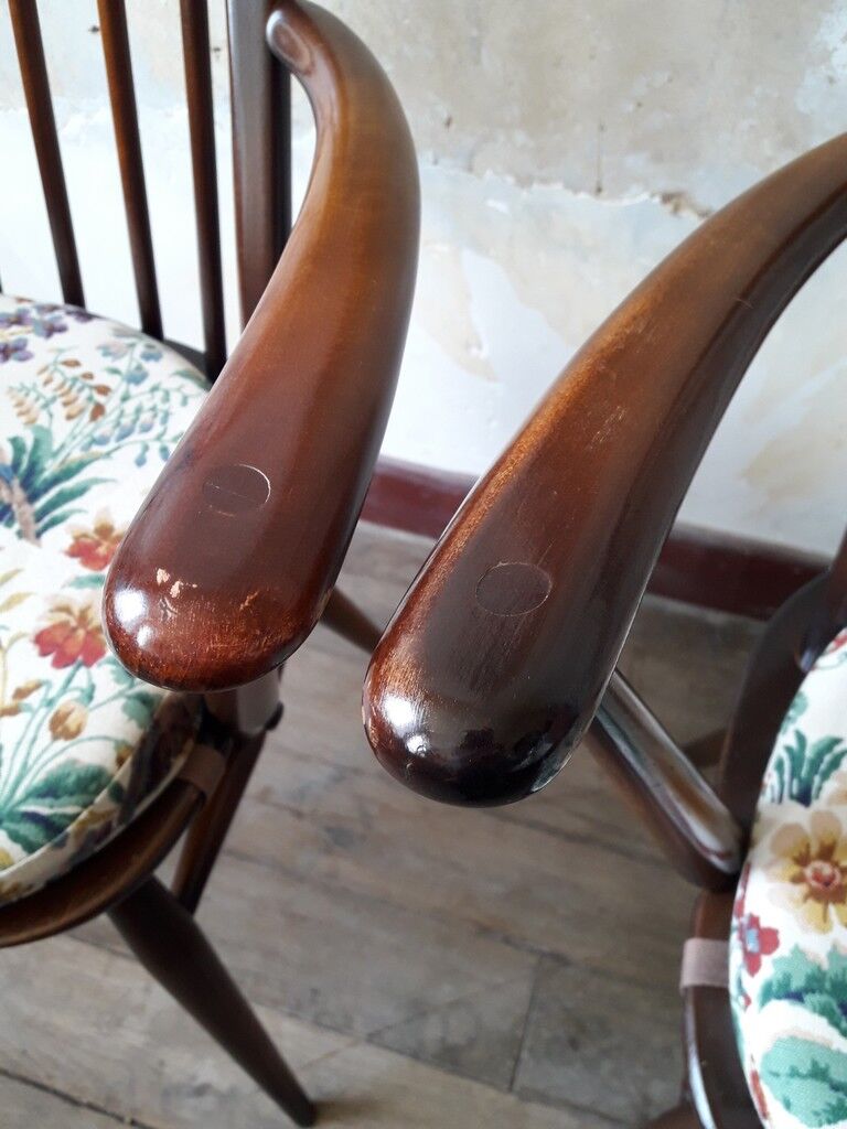 Pair of ercol chairs