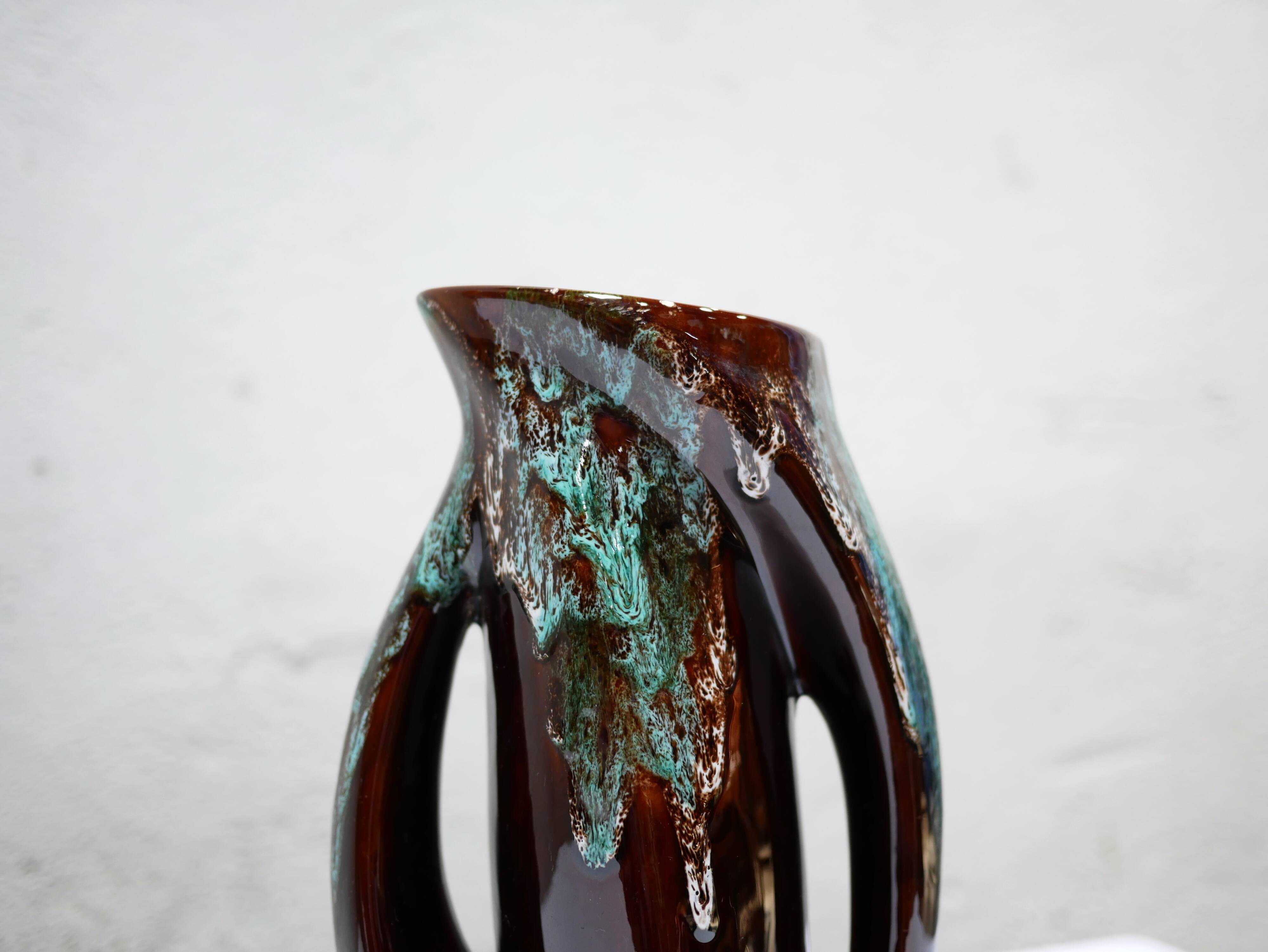 Vallauris vintage ceramic vase