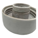 Opaline and porcelain wall light