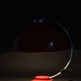Lampe de table rouge des années 1970, Tchécoslovaquie