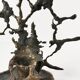 Brutalist cast iron candlestick, Belgium, 1960s.