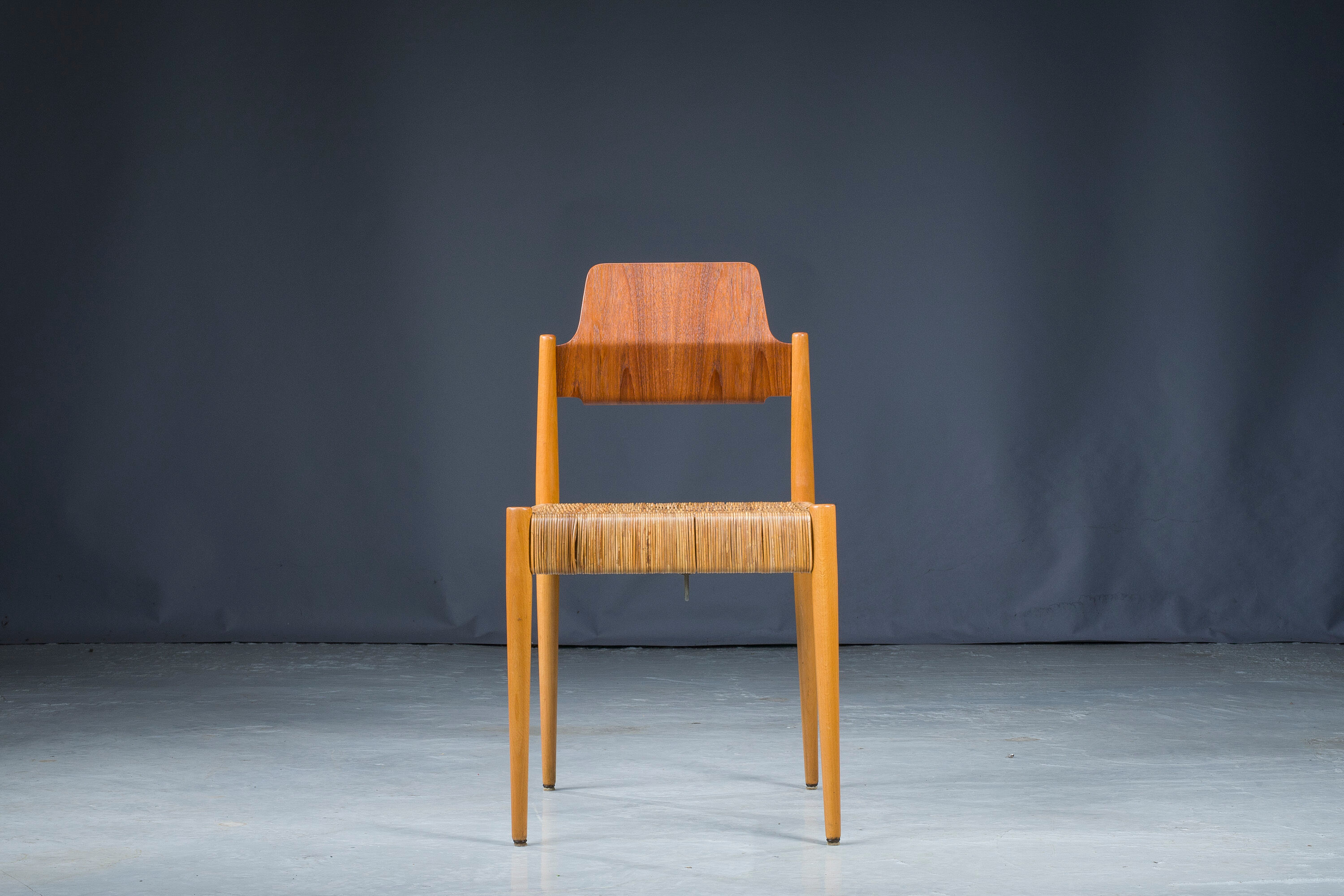 Bauhaus SE19 Chair by Egon Eiermann for Wilde + Spieth, Germany, 1950s