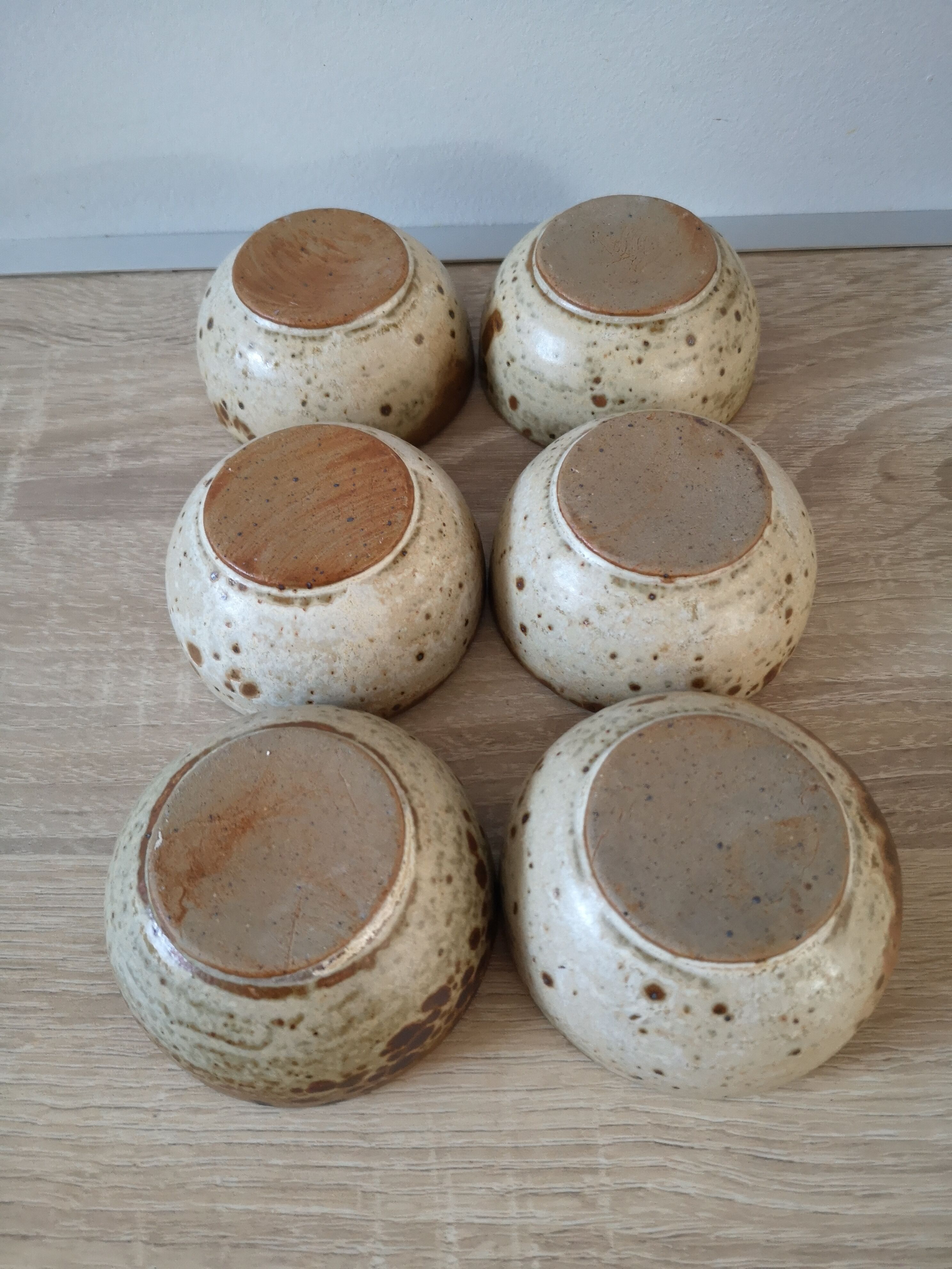 Lot of 6 sandstone bolets