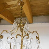 Bronze and tassels chandelier