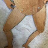 Articulated wooden mannequin