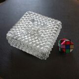 Cast glass square ceiling 21x21cm