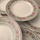 Assiettes plates porcelaine