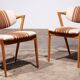 Kai Kristiansen 14 chairs Model 42 made by Schou Andersen 1960 Denmark