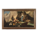 Tableau Ancien Scène Pastorale Du 18ème Siècle