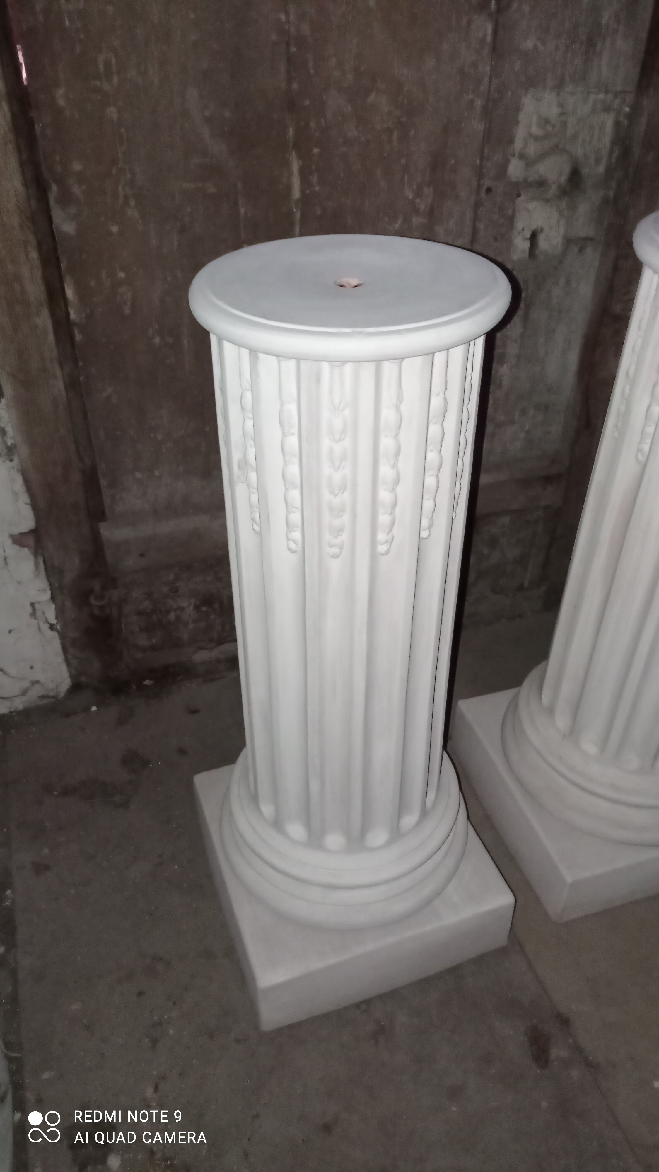 Pair of column stelae