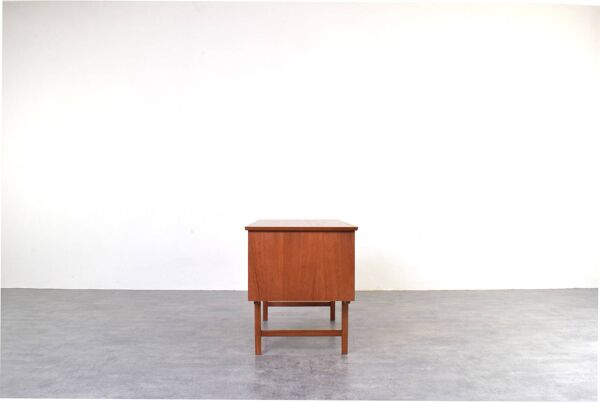Bureau exécutif en teck danois de style mid-century moderne, années 1960