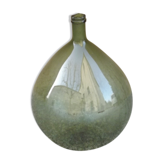 Ancienne dame jeanne 25 litres en verre