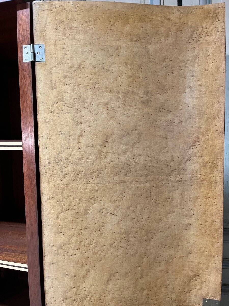 Art Deco wardrobe in rosewood