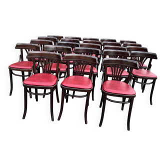 Set of 23 bistro chairs