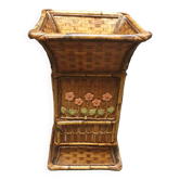 Rattan pot cover column