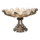 Tazza en albâtre italien ancien, datant d'environ 1900