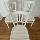 Set of 3 antique bistro chairs Luterma, circa 1960