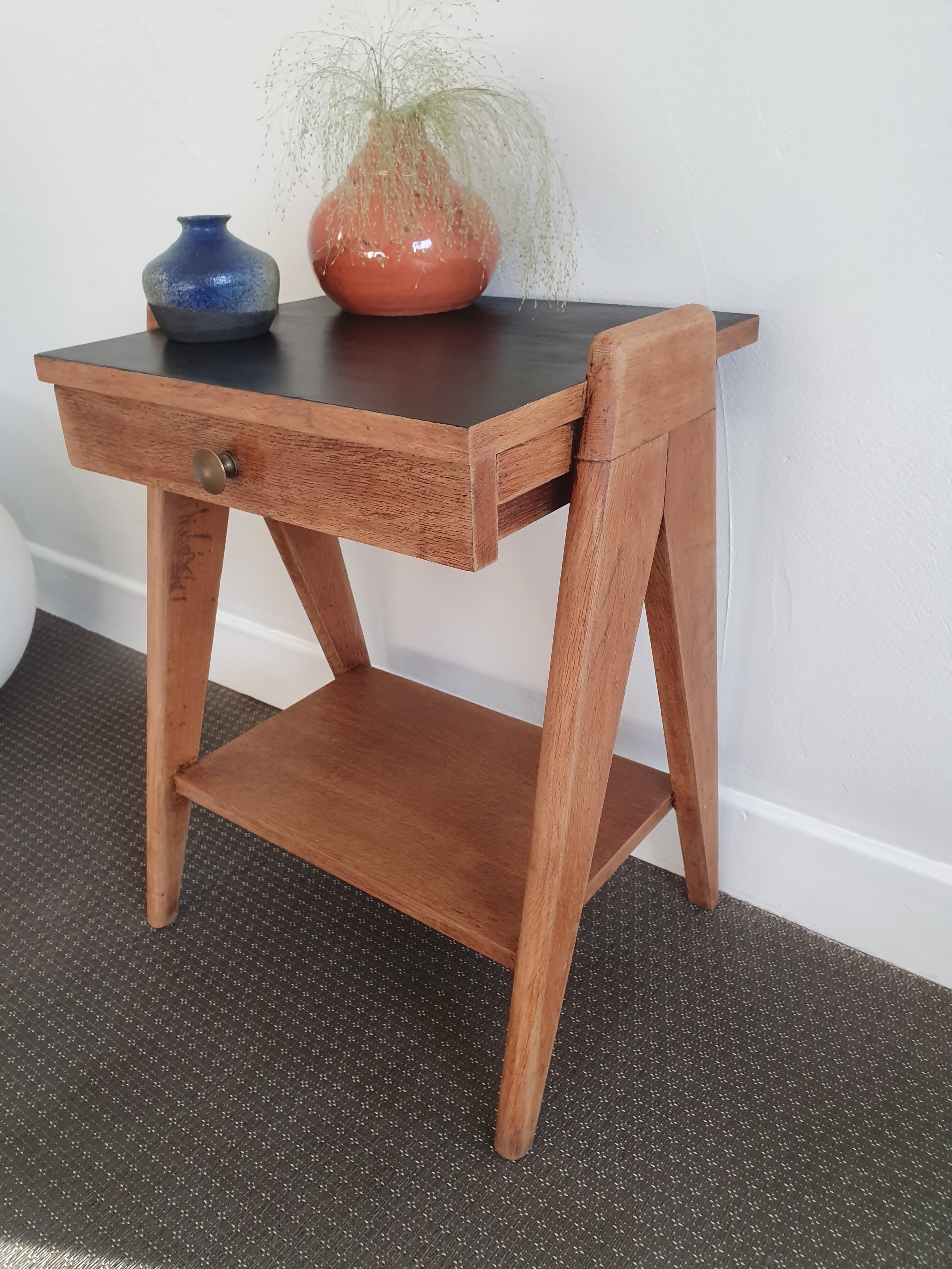 60s bedside table