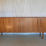 Scandinavian teak row