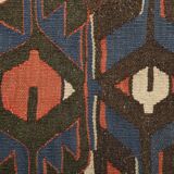 Blue & Brown Vintage Kilim Rug 158x275Cm SK 35367