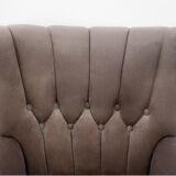 Fauteuil gris, Europe du Nord, années 1950