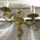 Paire d'appliques en bronze style Louis XV