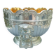 Silver ice bucket Art Deco lion