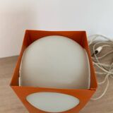 Orange Lamp Vintage Design Circa 1970 Space Age