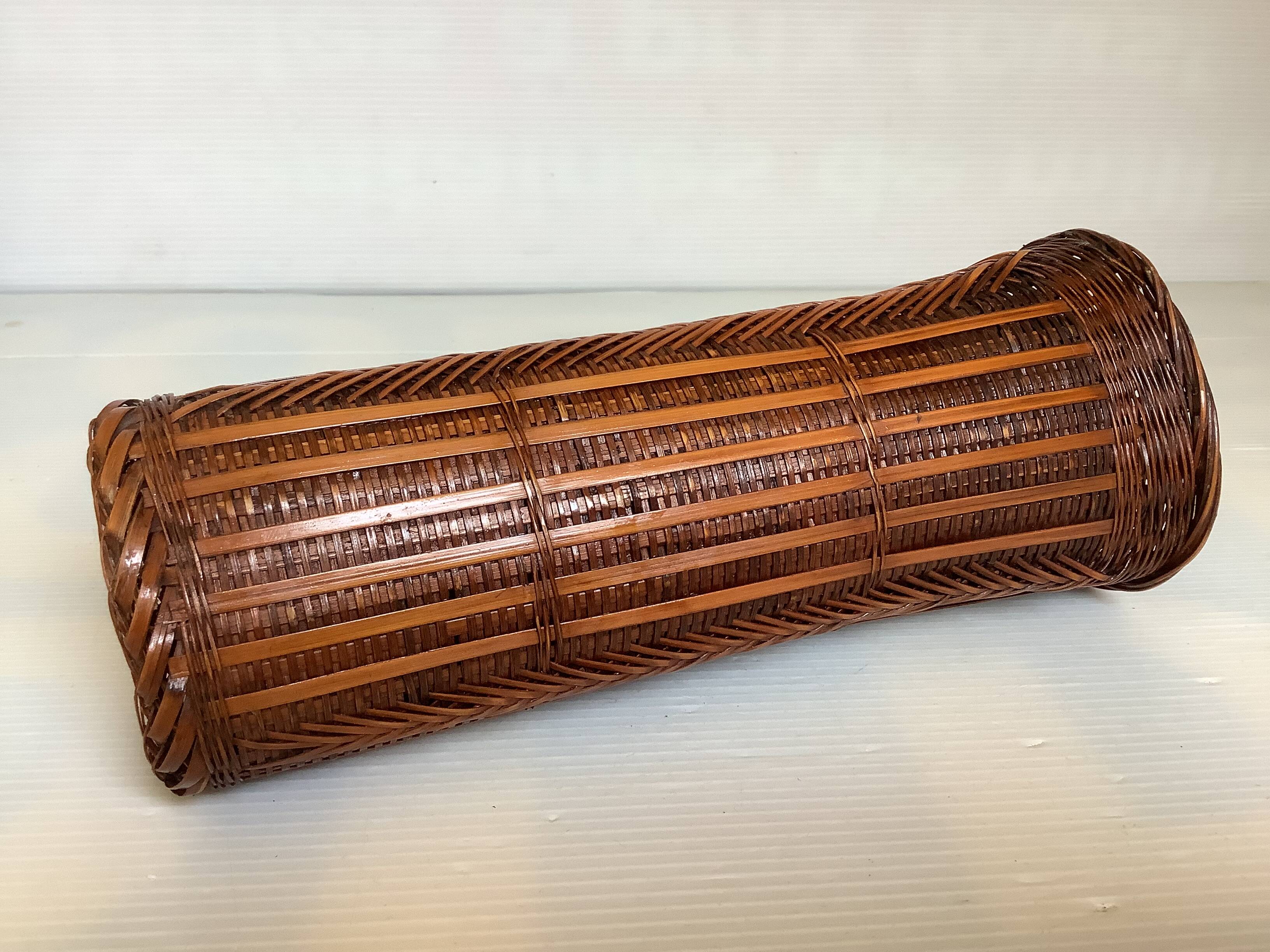 Bamboo woven vase brushpot