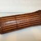 Vase tressé bambou pot brushpot