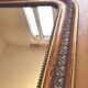 Antique large Louis Philippe mirror, decorated with gilt leaf - "Claude"