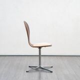 Lot de quatre chaises de salle à manger, vintage, annés 60