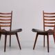Cees Braakman curved ladder chairs 1950s Holland